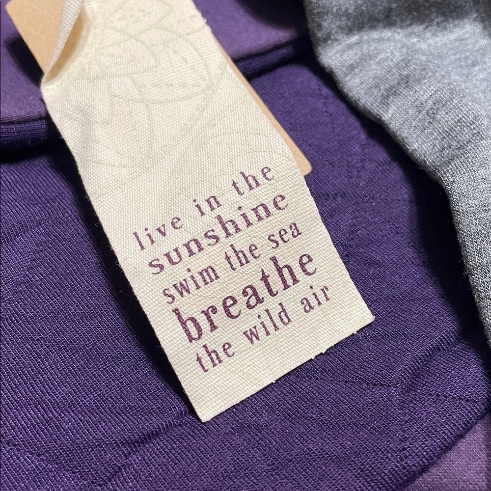 Pink Lotus Purple Cozy Top - Picture 9 of 9